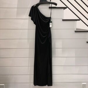NWT Ralph Lauren Long Gown Shoulder Accent